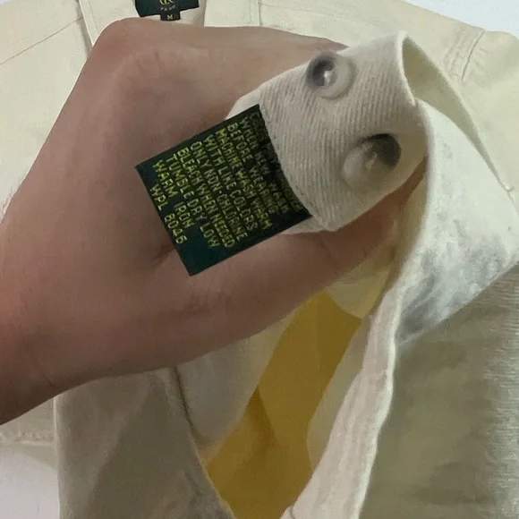 Vintage Club Room cotton long sleeve heavy duty button up shirt - Picture 4 of 7